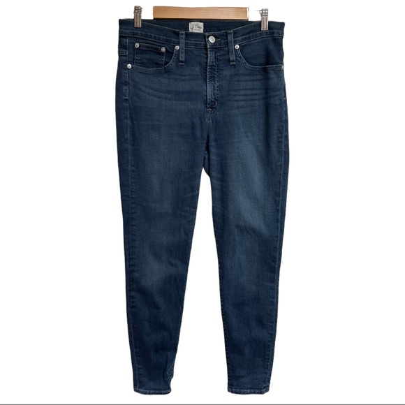 J.Crew Denim 9” High Rise Toothpick Women’s Stretch Skinny Jeans Size 30